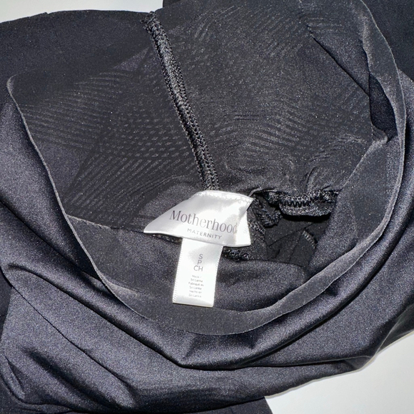 Women's Motherhood Maternity Pants Size Small Black Compression - Picture 10 of 11